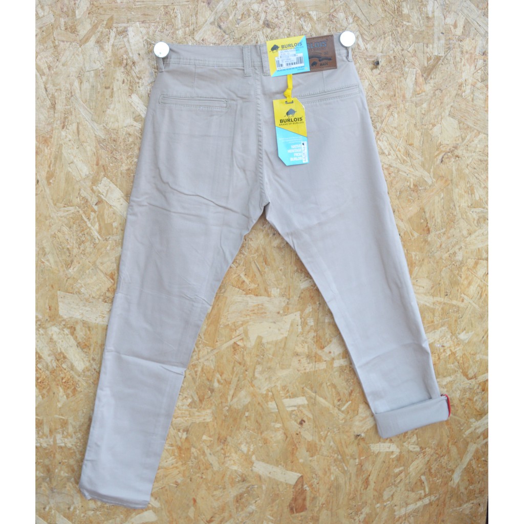 Celana panjang chino cream / burlois