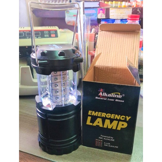 Lampu Darurat Emergency Lamp Alkaline AA Senter camping alkaline baterai ABC ALKALINE