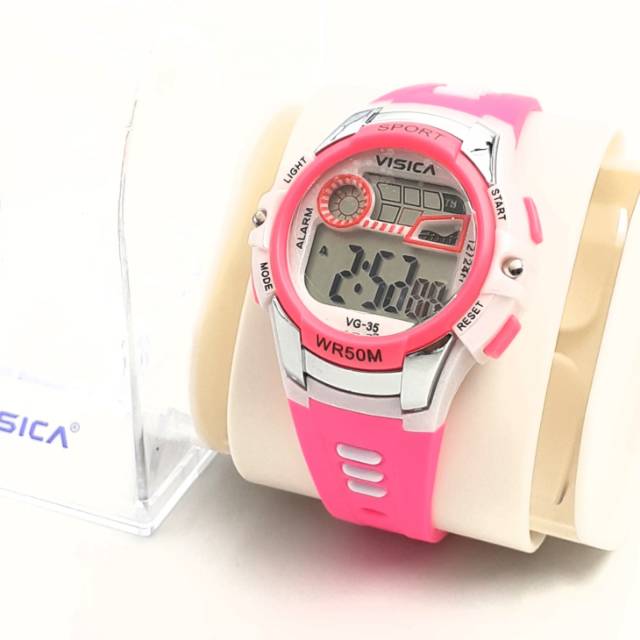 JAM TANGAN CEWEK SPORTY KEREN VISICA ORIGINAL WATER RESIST