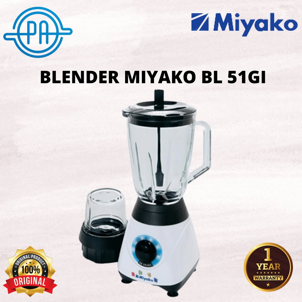 BLENDER MIYAKO BL51GI BL 51GI / BL 51 GI BLACK BERGARANSI