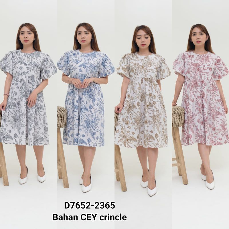 Dress wanita lengan pendek/Gaun wanita dewasa/Fashion dress /Dress wanita kekinian/baju grosir tanah