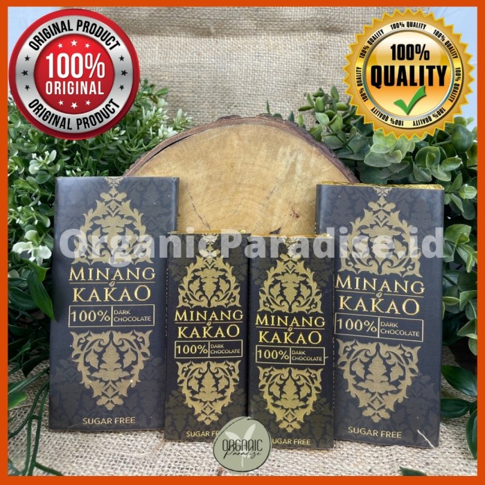 

Premium Organic Dark Chocolate 100% Minang Kakao