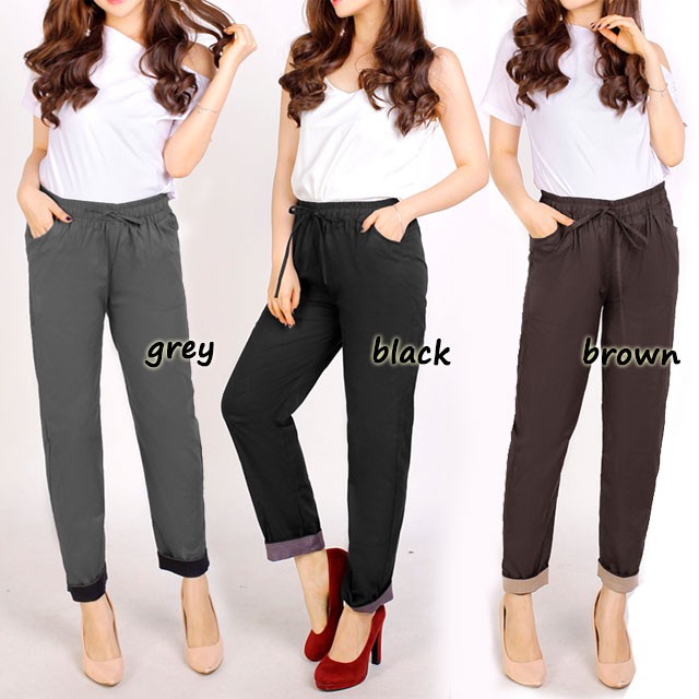 ARENA - STICK PANTS CELANA WANITA (STANDARD &amp; JUMBO)