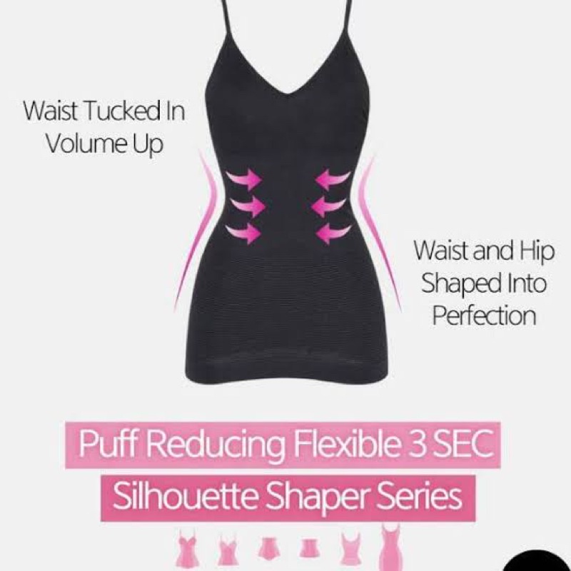 Chuu -5Kg Body Shaper 3Sec Silhouette CAMISOLE