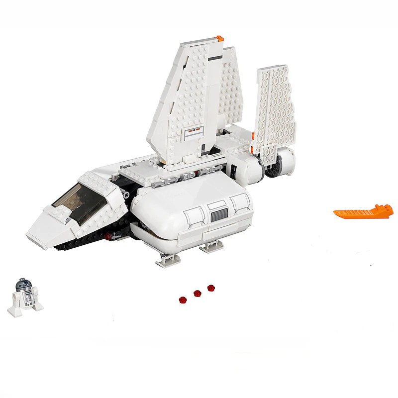 Mainan Lego Anak New Star Plan Wars The Imperial Landing Craft Compatible Legoingly Starwars 75221
