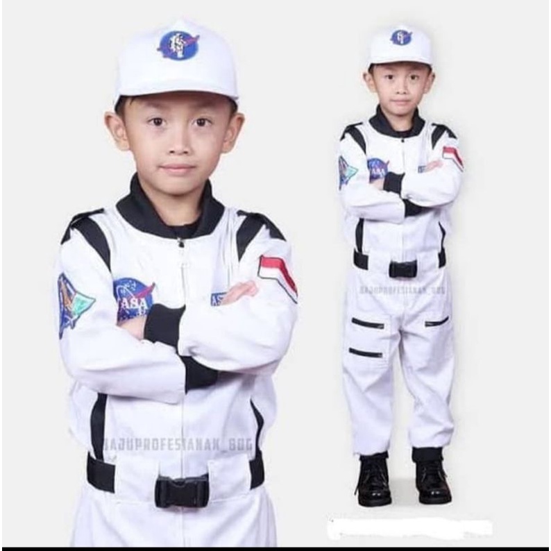 Baju profesi astronot anak / kostum astronot anak tk dan SD