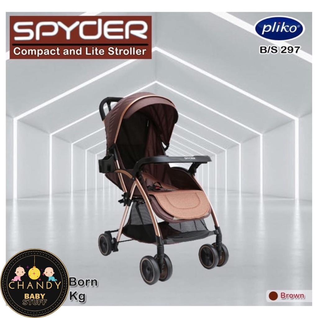 STROLLER BABY PLIKO SPYDER B/S 297 KERETA DORONG BAYI