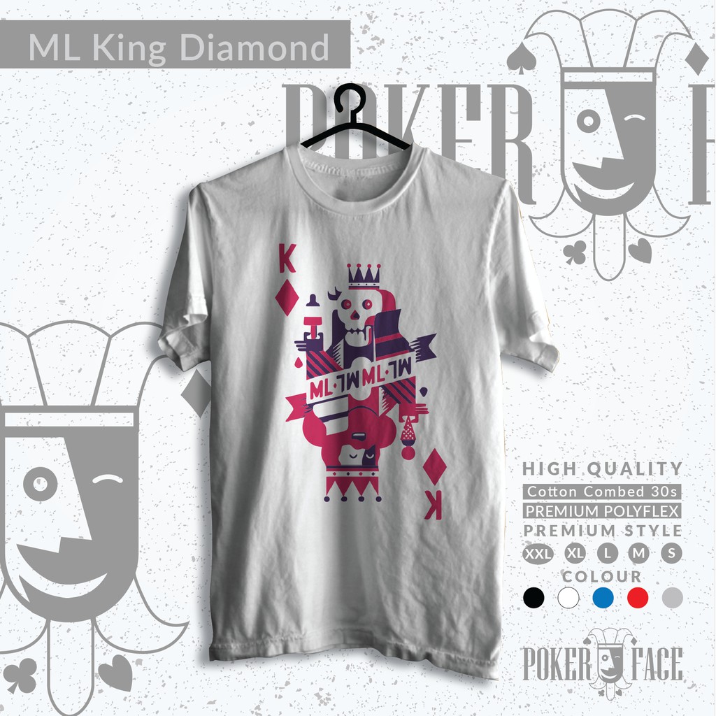 KAOS PREMIUM ML King Diamonds - Poker Face