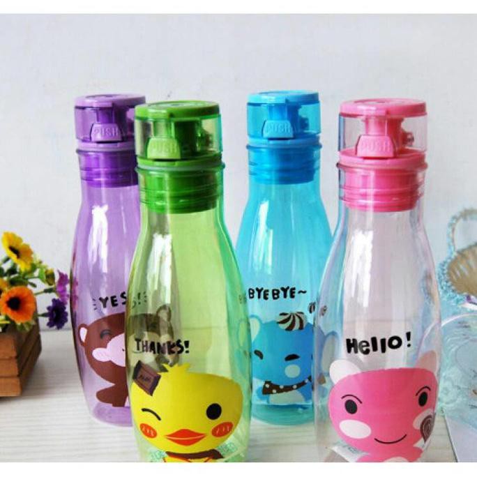 BOTOL TEMPAT MINUM 450ML LUCU UNIK KARAKTER