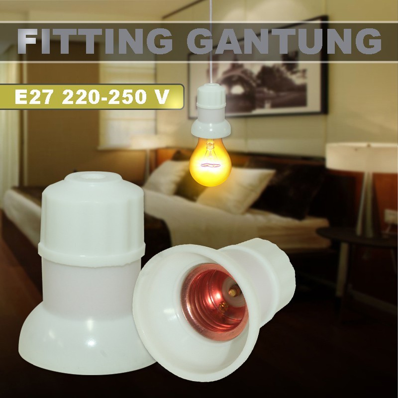 FITING LAMPU GANTUNG BESAR E27 FITING GANTUNG BESAR FITING LAMPU MURAH