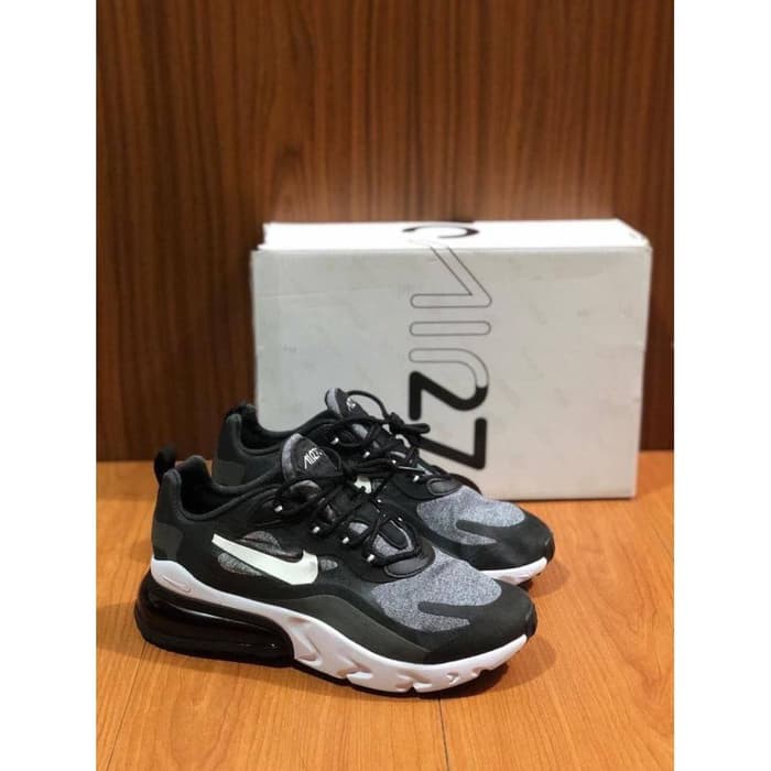 air max 270 react grey black