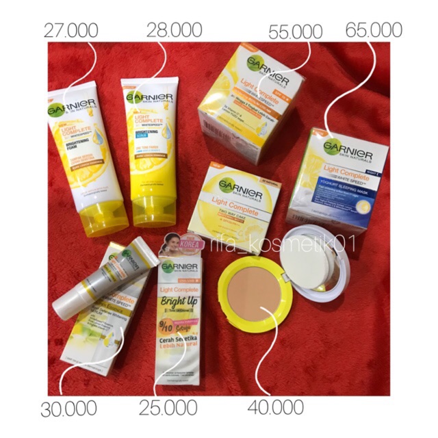 GARNIER LIGHT COMPLETE