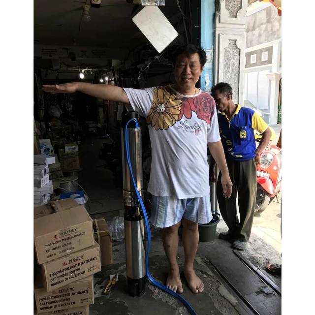 Submersible 6 dim 5.5 hp 220 volt inoto