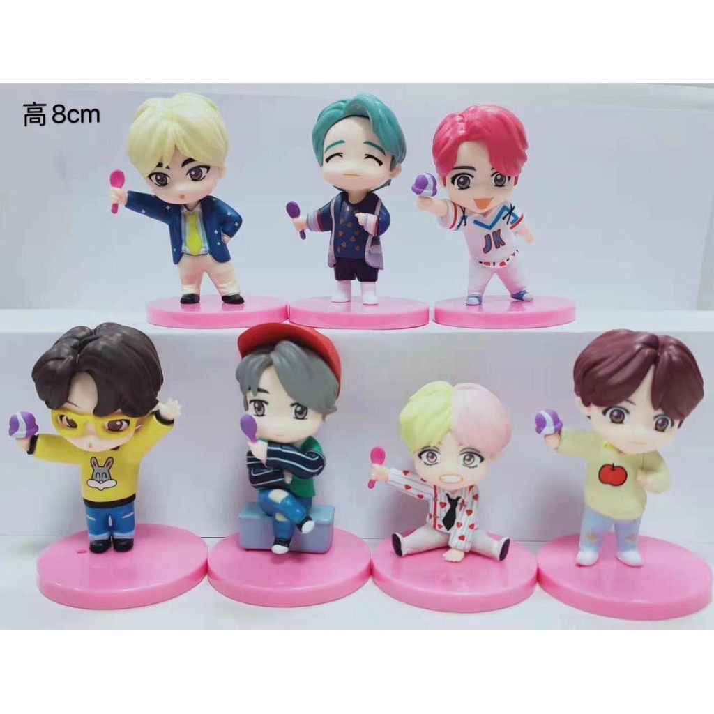 MINI FIGUR BONEKA BTS (UNOFFICIAL) Shopee Indonesia