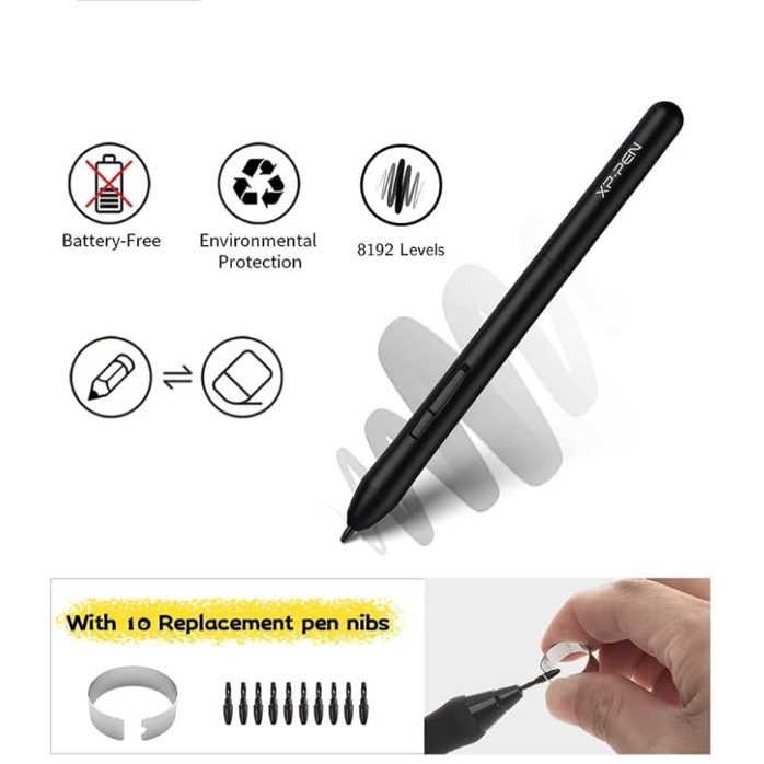 XP Pen Deco Fun S Small Drawing pen tablet support android Garansi resmi 2 tahun