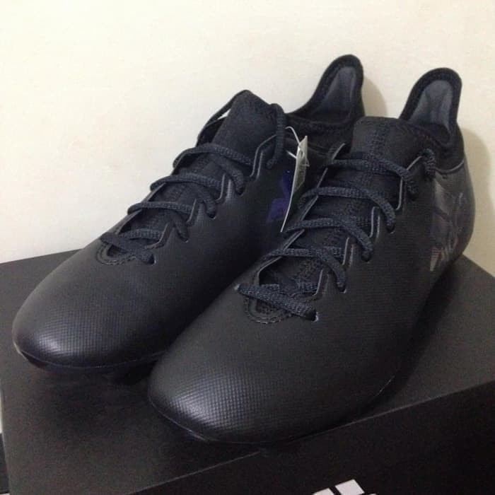 Unik Sepatu Bola Adidas X 17 3 FG Core Black S82364 Original BNIB Limited