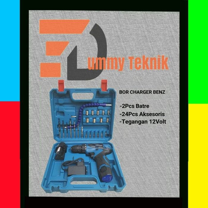 Mesin Bor Charger 12Volt BENZ