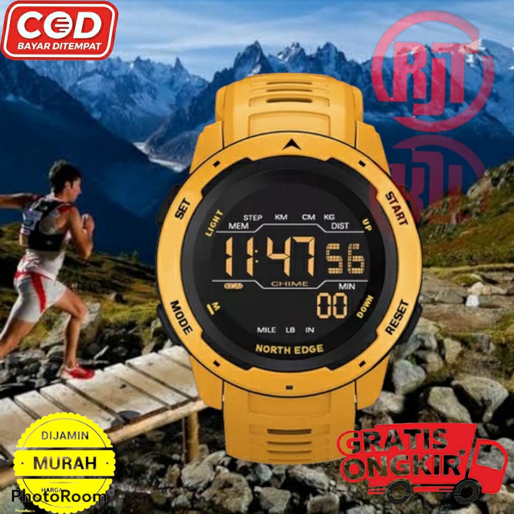 BISA COD - JAM TANGAN DIGITAL SPORT OUTDOOR WATER RESIST SHOCK RESIST TERBAIK NEW ERA PREMIUM WATCHES