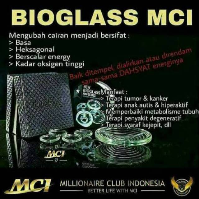 Bioglass dan bioglass mini MCI