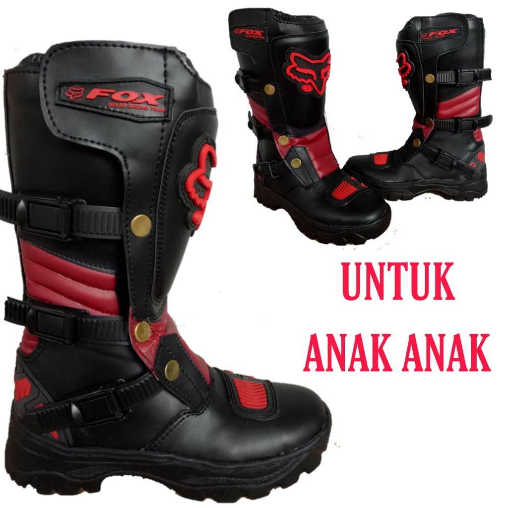 (COD) SEPATU TRAIL ANAK MOTOR MINI TRAIL ATV 50CC BISA