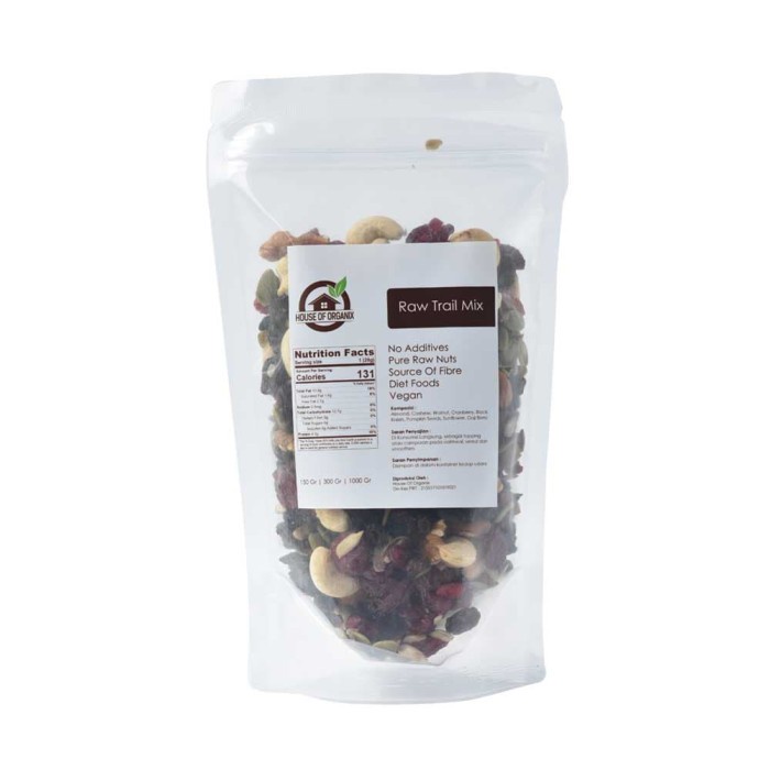 

504ekh Raw Trail Mix (Mixed Nuts) 150Gr 6J