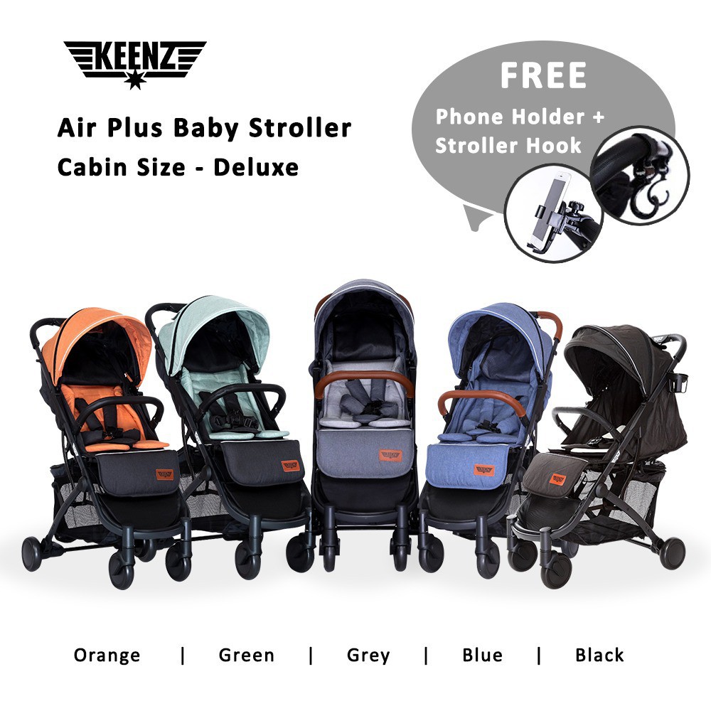 Keenz Air Plus Baby Stroller Cabin Size 