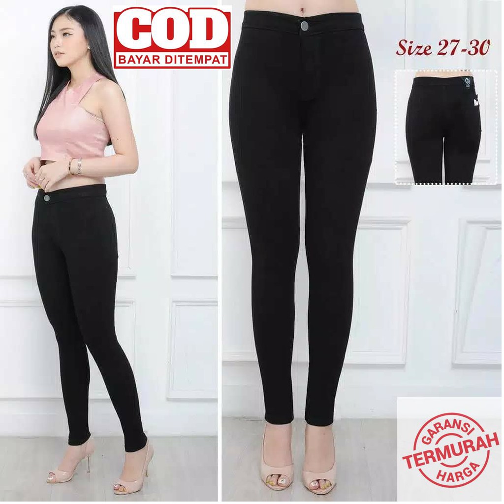 [SIAP KIRIM] CELANA JEANS HW/JEANS HW POLOS/Celana HW Jeans Polos/Highwaist/Softjeans Highwaist