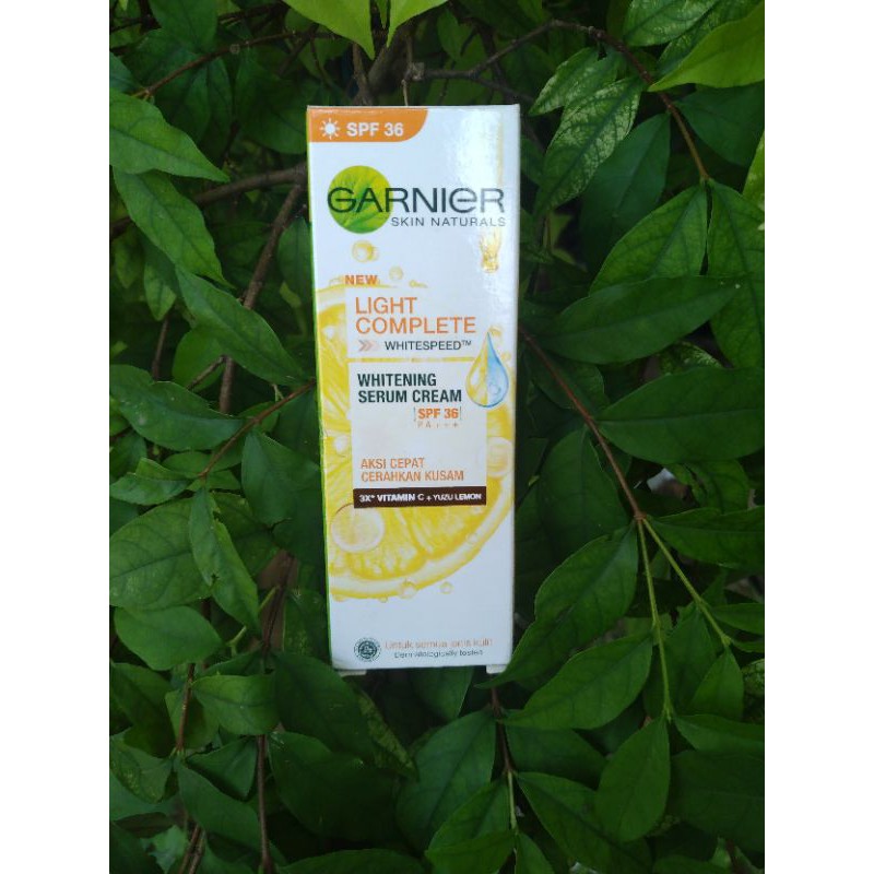 Garnier Light Complete White Speed Serum Cream Yuzu NEW NOT PRELOVED