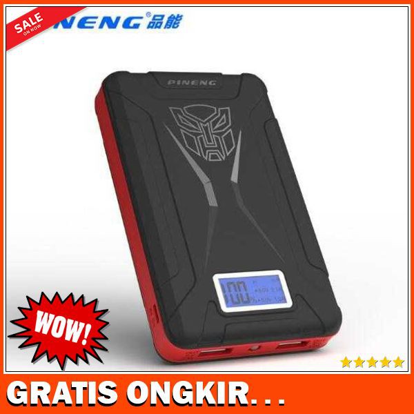 PINENG TRANSFORMER POWER BANK 2 PORT 10000MAH - PN-933