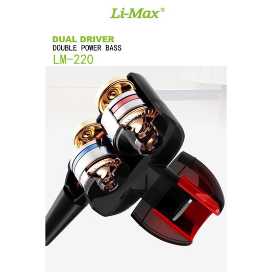 Earphone Li-Max LM220