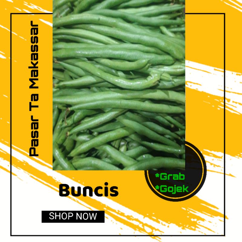 

Buncis per 500 gram / Pasar Ta Makassar / Pasar Sayur online Makassar