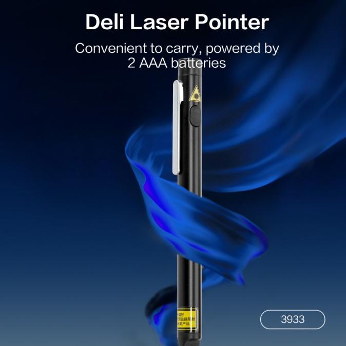 Deli Laser Pointer Pen Pointer Presentasi 650 NM 3933