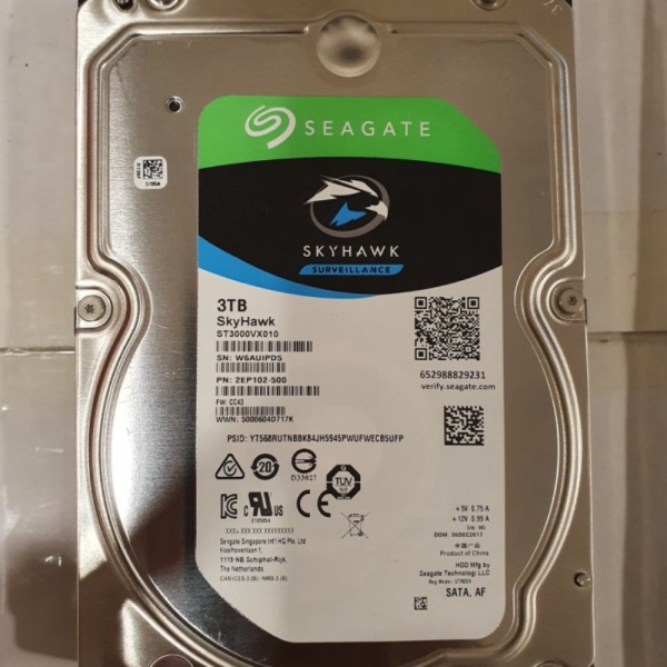 Dijual HDD 3TB SAEGATE SKYHACK promo STARVIS