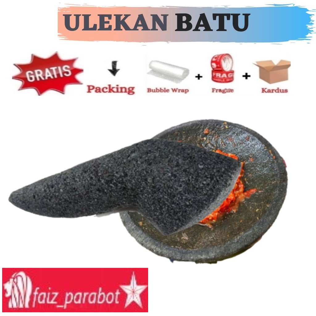 Ulegan Ulekan Sambal mutu dari Batu Asli