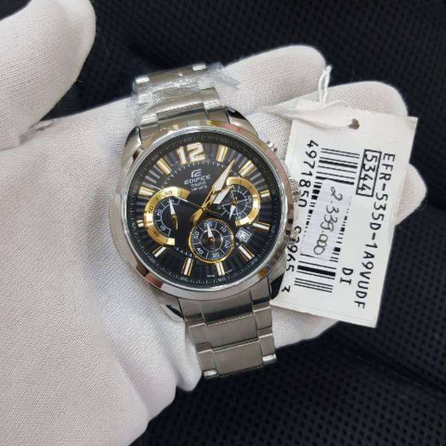 Jam Tangan Pria Casio Edifice EFR-535D-1A9VUDF Original Garansi Resmi