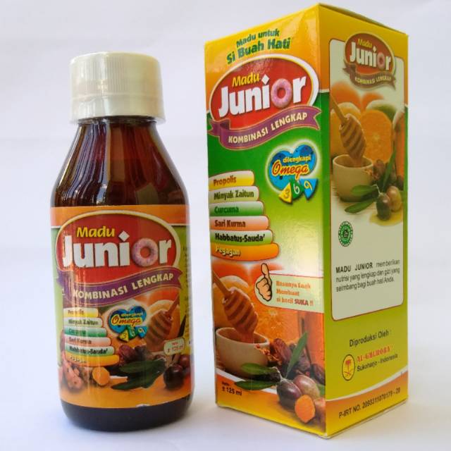 Madu GO Junior Memperbaiki Nafsu Makan Anak dan Memelihara Kesehatan Al-Ghuroba 130ml