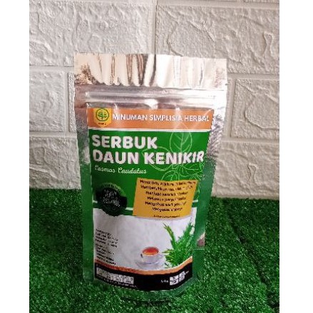 

simplisia serbuk murni daun kenikir untuk kanker dan diabetes