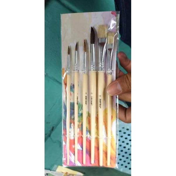 

{Star MaLL SH 27Ma6Bk} Kuas Lukis set | Joyko BR-1 ♀