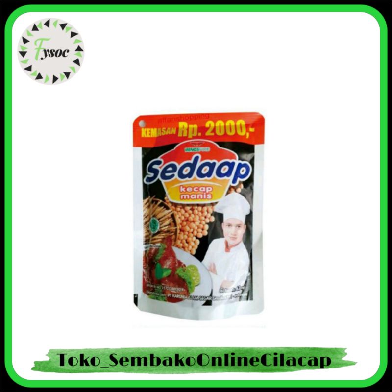 KECAP SEDAAP RP2000 60 ML