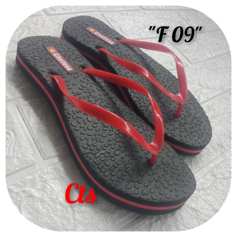 CTS Sandal Jepit Wanita Model Entrik Murah Trendy Original F09