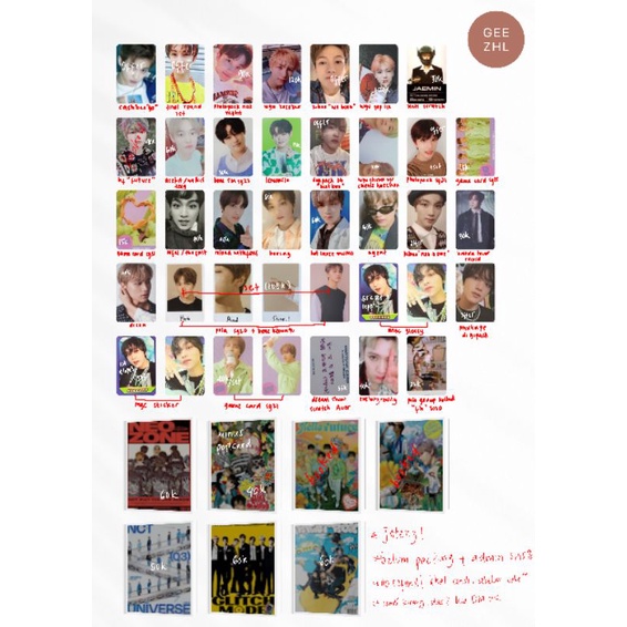 wts mark cashbee go 2018 sealed, lemon 1st final round, photopack ncit night