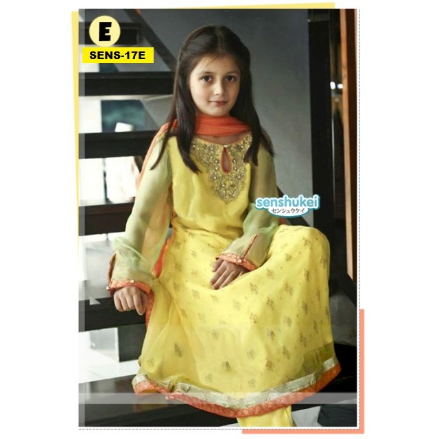 OBRAL SARI INDIA ANAK YELLOW