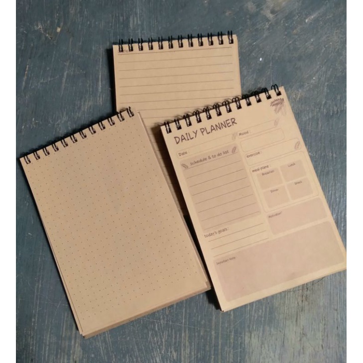 

daily planer # dotted # line A6