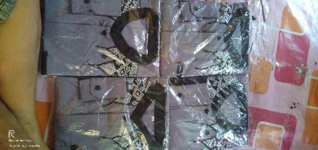 Hem Kemeja Batik Lengan Panjang Anak Cowok Seragam Sekolah Baju Batik Anak Cowok Batik Anak Lakilaki