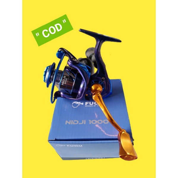 Alat Pancing Pancingan Reel Fugu Nidji 1000 power handle