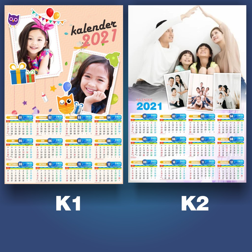 

cetak kalender murah foto keluarga