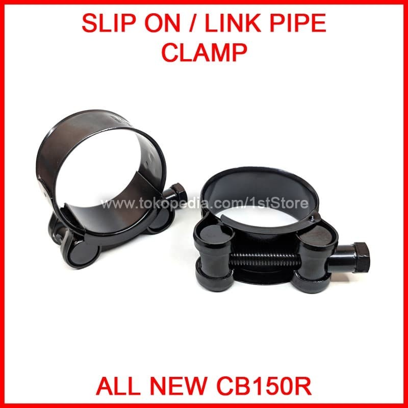Klem Pipa Slip On Knalpot Racing All New CB150R CB 150R Mid Pipe Clamp