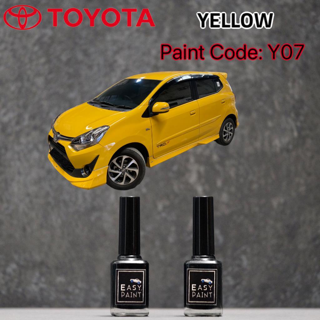 Cat Oles Yellow Y07 Toyota Daihatsu Agya Ayla  Kuning Solid Yelow