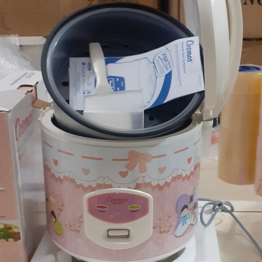 Rice Cooker Cosmos CRJ-3232 1,8 Liter/Panci Custom/ Bergaransi Resmi