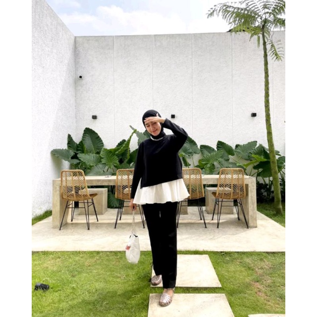 TUKUBUU - Waffa Blouse / Baju Busui / Blouse Busui